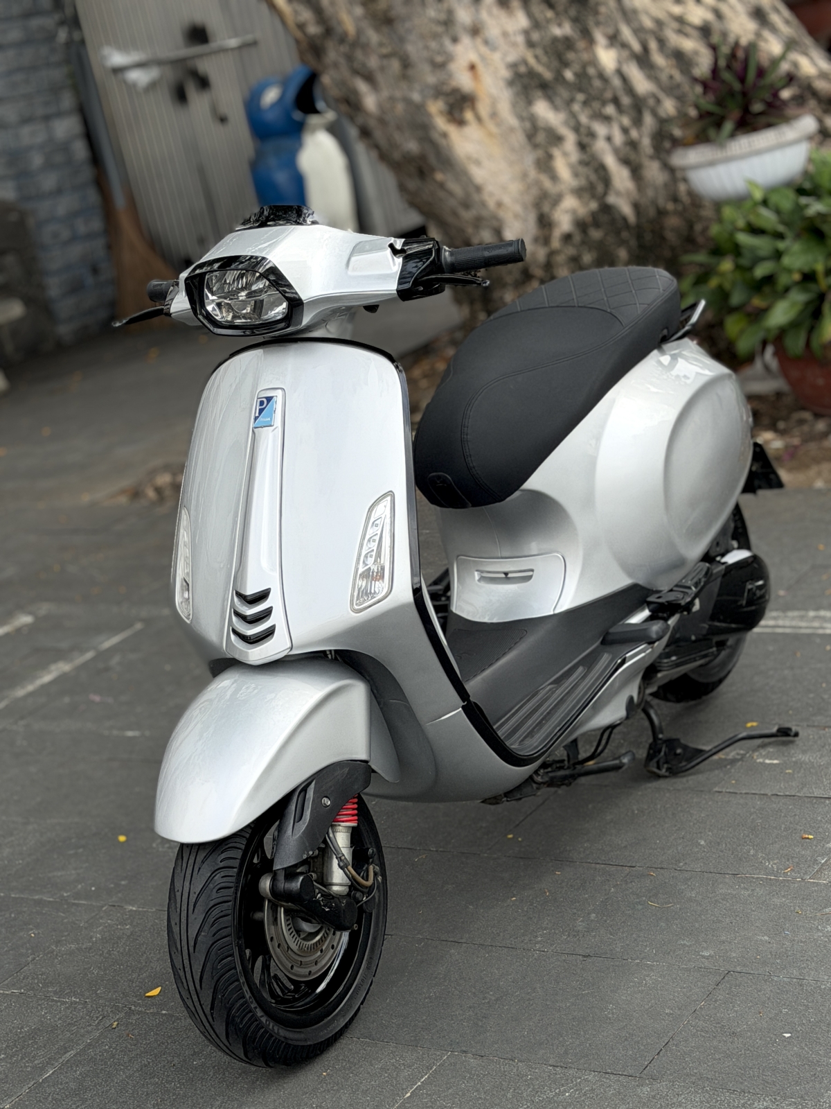 VESPA SPRINT ABS IGET 2017 BẠC POSCHER BS 59N3 71582
