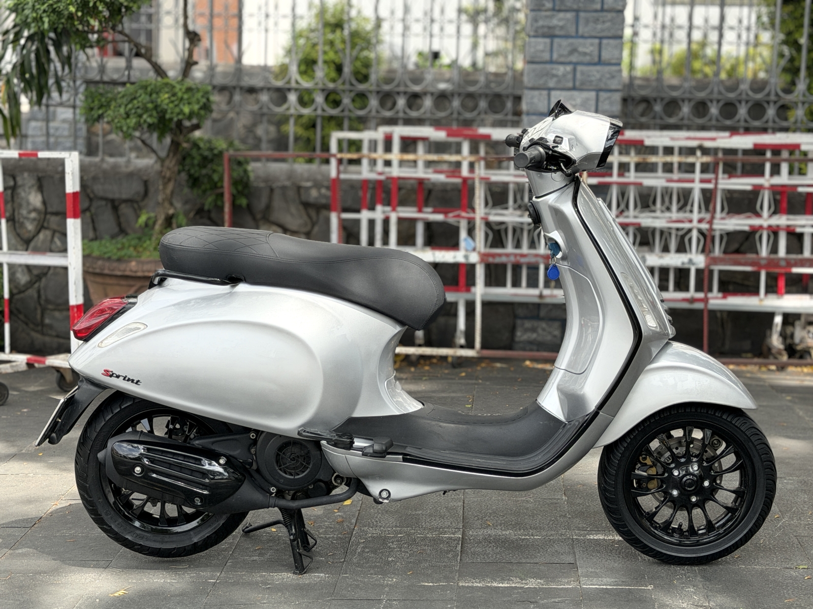 VESPA SPRINT ABS IGET 2017 BẠC POSCHER BS 59N3 71582