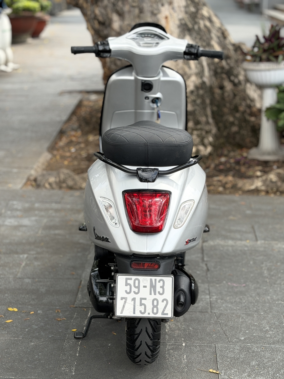 VESPA SPRINT ABS IGET 2017 BẠC POSCHER BS 59N3 71582
