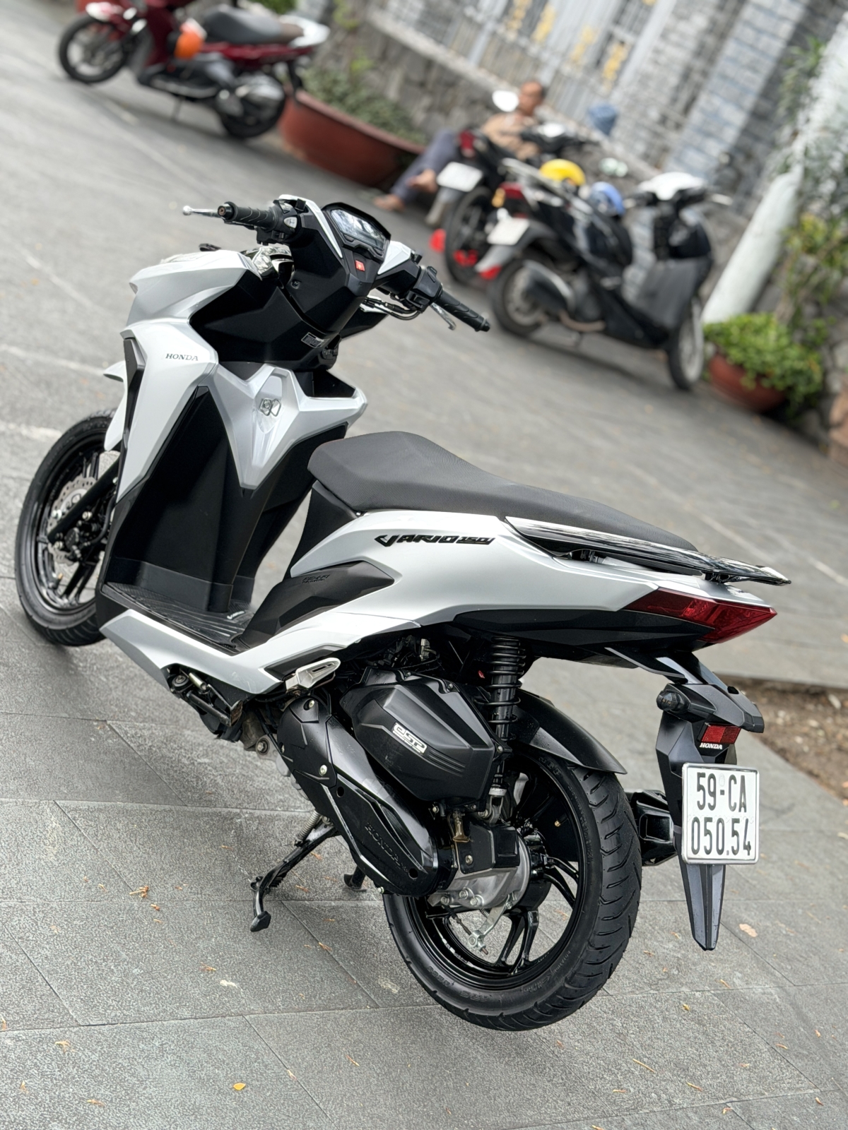 HONDA VARIO 150 2019 BẠC POSCHER BS 59CA 05054