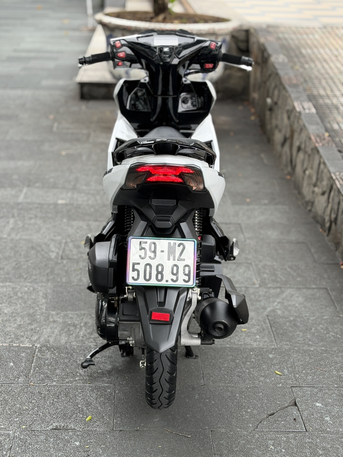 AB 125 2020 SMK TRẮNG SPOTY BS 59M2 50899