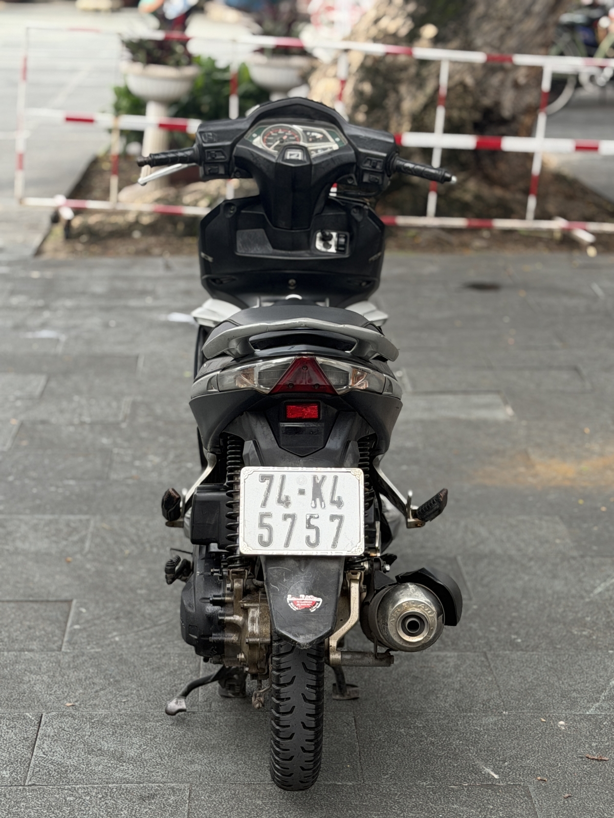 HONDA AIR BLADE Fi 2010 BAO TRANH CHẤP BS 74K4 5757