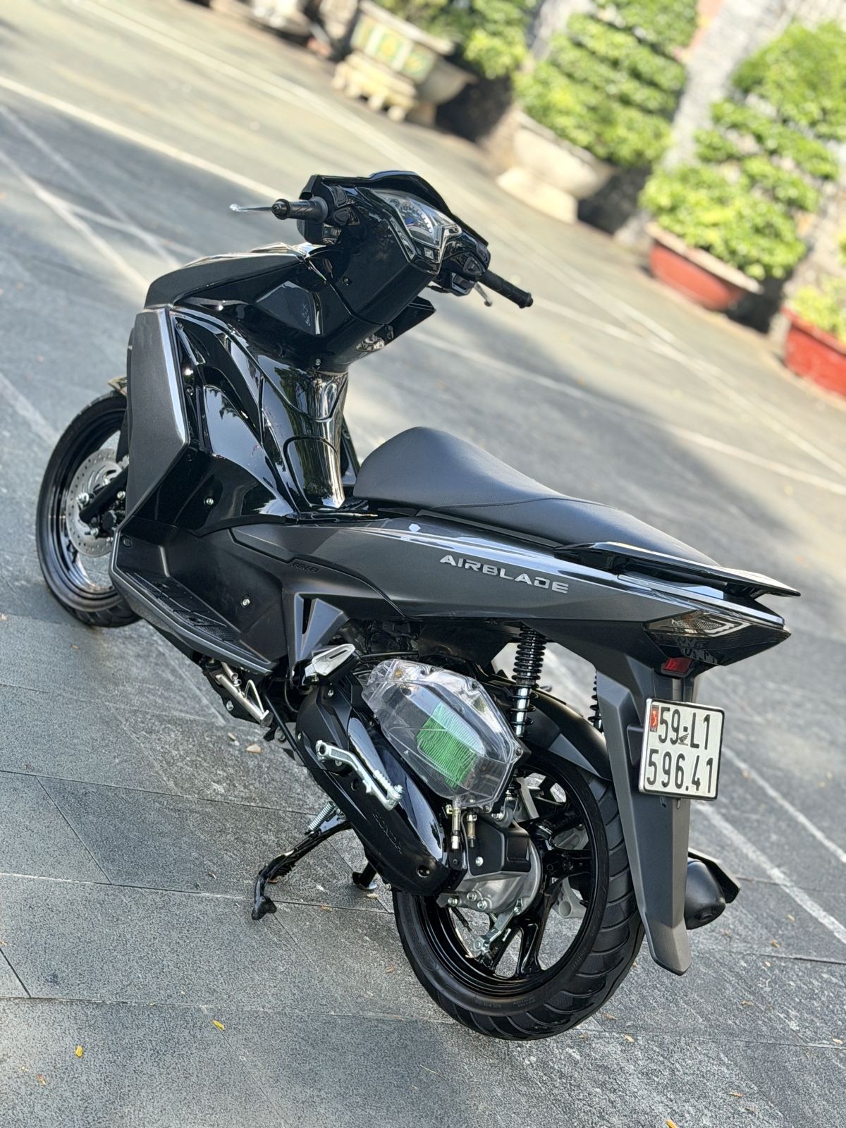 HONDA AIR BLADE 2014 XÁM TITAN BS 59L1 59641