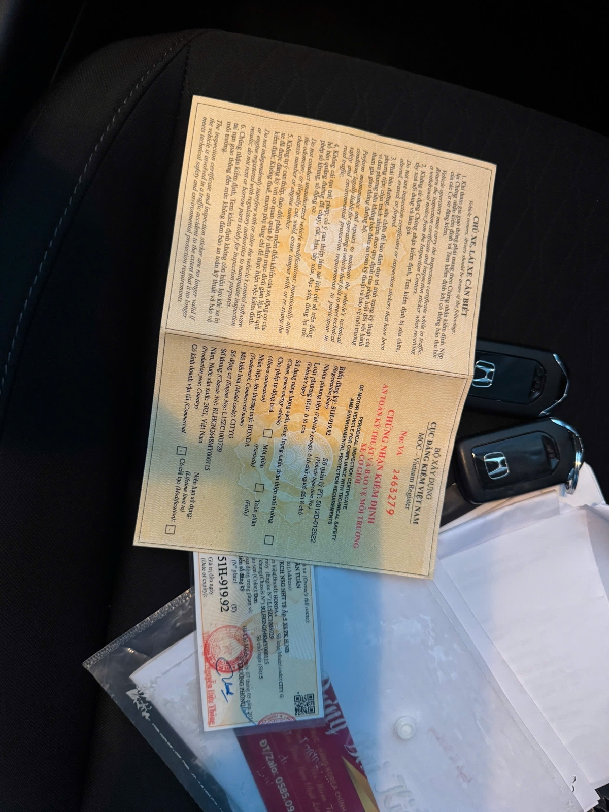 HONDA CITY BẢN G 1 CHỦ 40.000KM 51H-91992