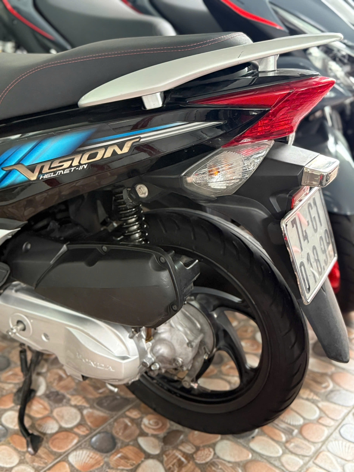 HONDA VISION 2012 K9C BTC GIÁ RẺ 74G1-01898