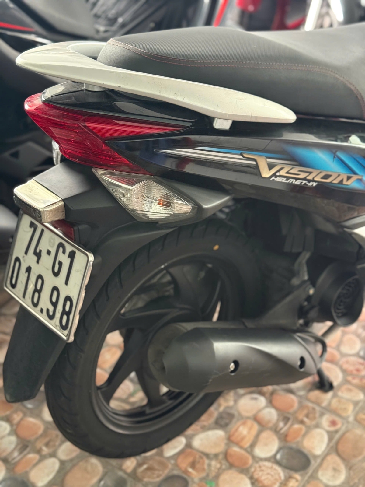HONDA VISION 2012 K9C BTC GIÁ RẺ 74G1-01898
