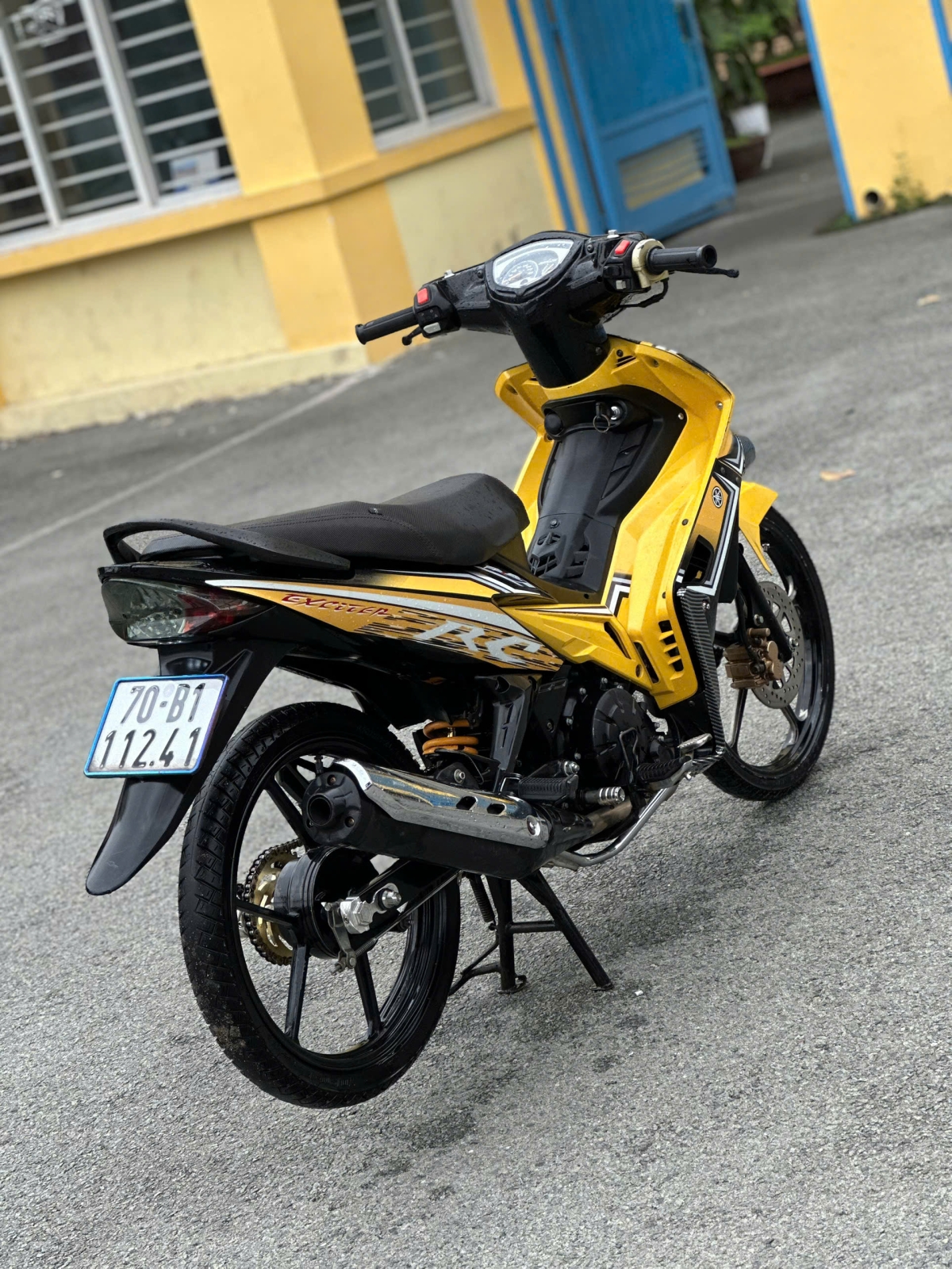 YAMAHA EXCITER úp áo 2010 BS 70B1-112.41 xe khong chinh chu